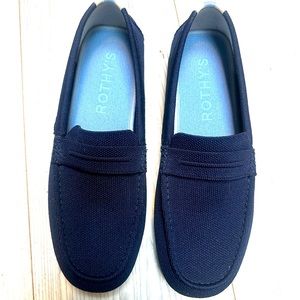 Rothy’s Sapphire Drivers Loafers EUC